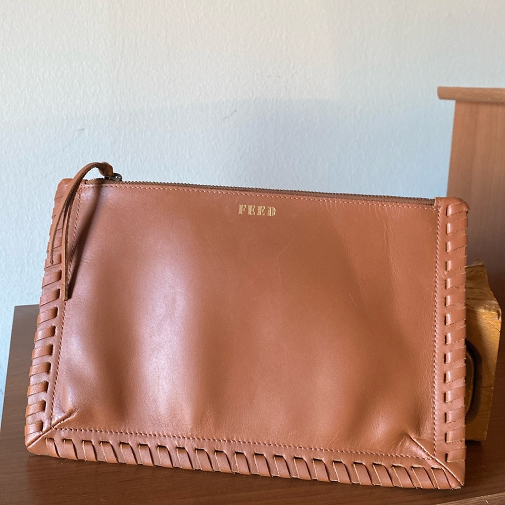 Feed 50 Leather Clutch